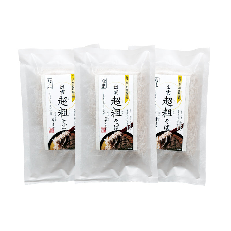出雲生そば超粗(雲龍袋)6食ｾｯﾄ